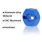 GLOBACT Aluminum 12mm Hex hub Wheel hex hub Adaptor with M4 Nut and Cross Wrenches for 1/10 trx4 Axial Redcat ARRMA Granite Volt
