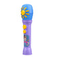 eKids Ms Rachel Toy Microphone for Kids, Includes Built-in Music and Lights, Toddler Toys for Ages 18 Months and Up (Purple)