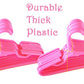 MyBrittanys 24 Pink Hangers Compatible with 18 Inch Girl Doll Clothes- 18 Inch Doll Clothes Hangers