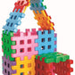 NinoS Worlds Waffle Blocks, Creative And Learning Educational Toy Set Within A Box Packing For Kids Of + 3 Years (Multicolor) (
