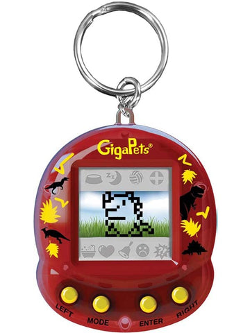 Top Secret Toys Giga Pet T-Rex Virtual Pet for Kids 5+, 90s Throwback, Upgraded Collector’s Edition, 2-in-1 Dinosaur Care Game