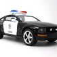 KiNSMART 2006 Ford Mustang GT Police Edition 5inch 1:38 Scale Die Cast Metal Toy Police Car with Pullback Action