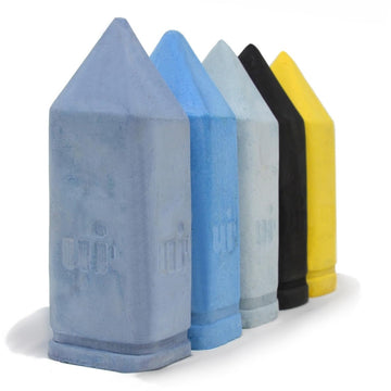 Urban Infant Non-Toxic Sidewalk Chalk For Toddlers And Kids - Washable Outdoor Jumbo Chalk - Starry Night