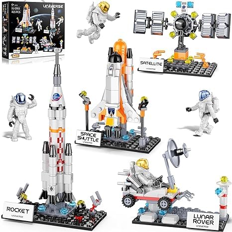 Royaldeals Space Shuttle Exploration Building Set, Rocket Launcher System Building Model  Ideal Gift For 612 Space Loving Kids
