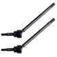 AllinRC Universal Axle Set Drive Shafts CVD for RGT Crawler 86100 86110 Steel Metal (2-Pack)