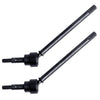 AllinRC Universal Axle Set Drive Shafts CVD for RGT Crawler 86100 86110 Steel Metal (2-Pack)