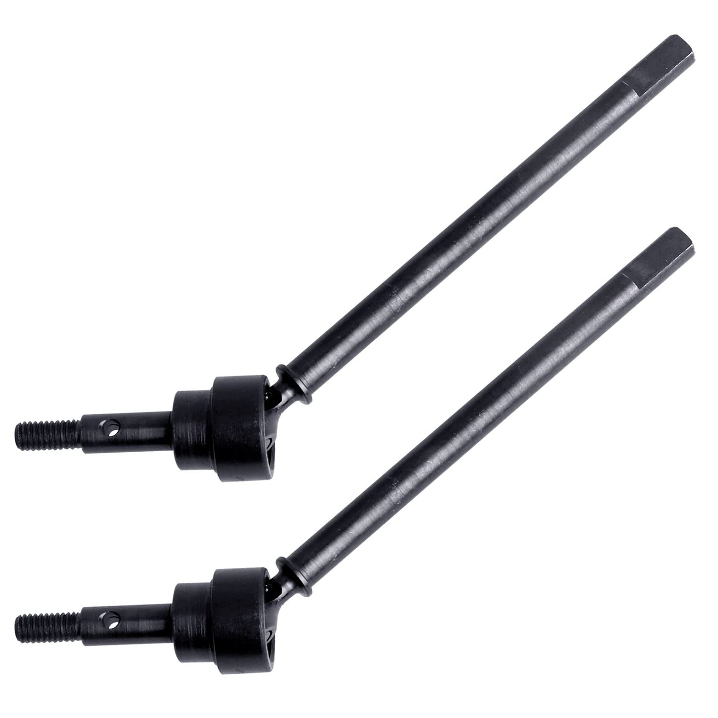 AllinRC Universal Axle Set Drive Shafts CVD for RGT Crawler 86100 86110 Steel Metal (2-Pack)