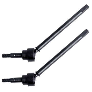AllinRC Universal Axle Set Drive Shafts CVD for RGT Crawler 86100 86110 Steel Metal (2-Pack)