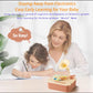Kids Phonograph With 96 Cards,Children'S Storyteller Sleeping Music Box (Brown)