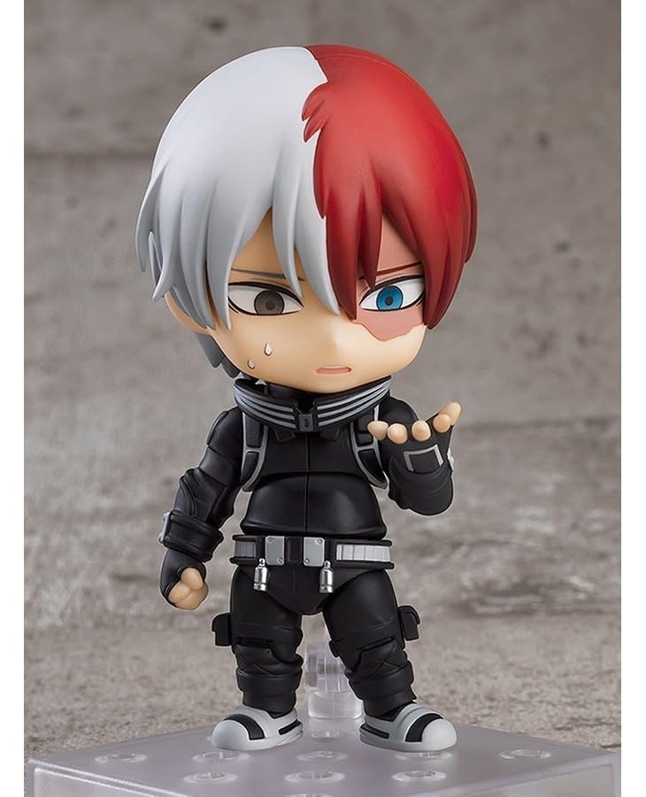 Good Smile My Hero Academia: Shoto Todoroki (Stealth Suit Ver.) Nendoroid Action Figure,Multicolor