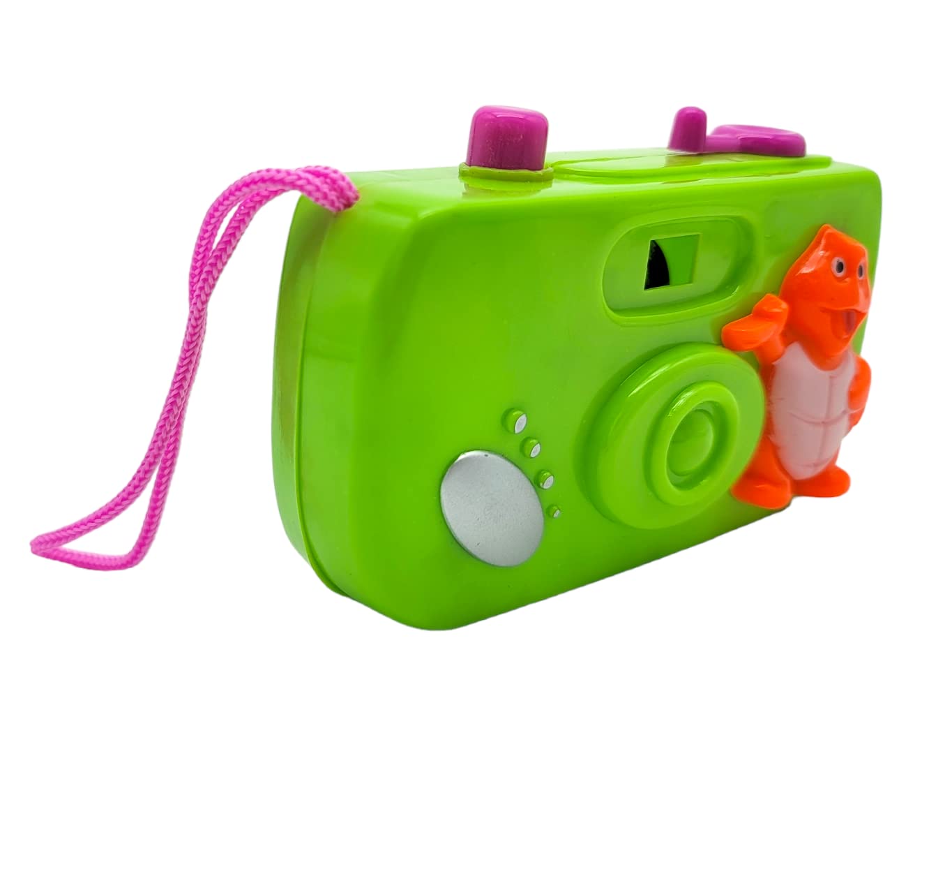 Kid'S Pretend Animal Theme Camera Toy Set (1 Pack) Colorful Cameras With 8 Wild Animal Images (1 Piece)