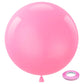 Bezente Pink Giant Balloons 36 Inch - 8 Pack Jumbo Pink Balloons Large Round Light Pink Latex Balloons For Birthday Wedding Anni