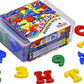 Negi Alpha Numero Set 1 Made of Plastic,Multicolor