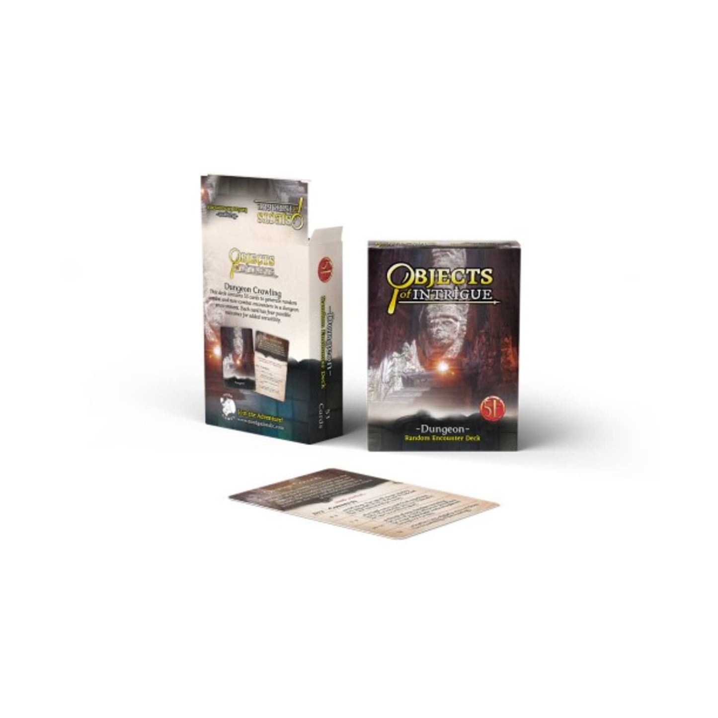 Nord Games Dungeons And Dragons 5Th Edition Deck Of Cards – Objects Of Intrigue: Dungeons 53 Cards - Games For Adults And Kids – Dnd Books – Gaming Accessories - Compatible With D&D 5E