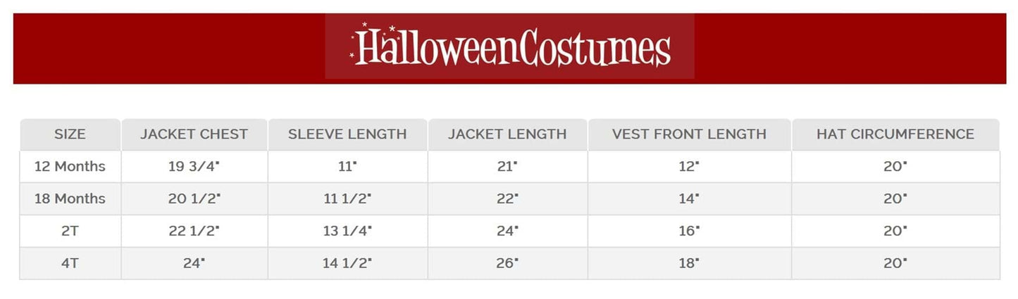 Toddler Ringmaster Costume | Circus Ensemble With Polyester And Rayon Twill Materials, Tailcoat Uniform Outfit Red
