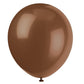 Brown Latex Balloons, 12' - Premium-Quality & Vibrant Party Decorations, Perfect For Any Celebration, 10 Count (Pack Of 1)
