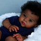 Gycv Black Boy 20 Inch Lifelike Reborn Dolls That Look Realistic - African American Real Life Baby Silicone Vinyl Dolls With Gif