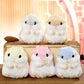 Cuddly Hamster Soft Stuffed Animals Cushion Toy Doll, 4' /10Cm Mouse Plushie Toys Best Birthday Gifts For The Children Kids Baby Toys (Hot Pink)