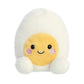 Aurora World 33575 Palm Pals Bobby Egg, 13 Cm, Eco Plush, White, White