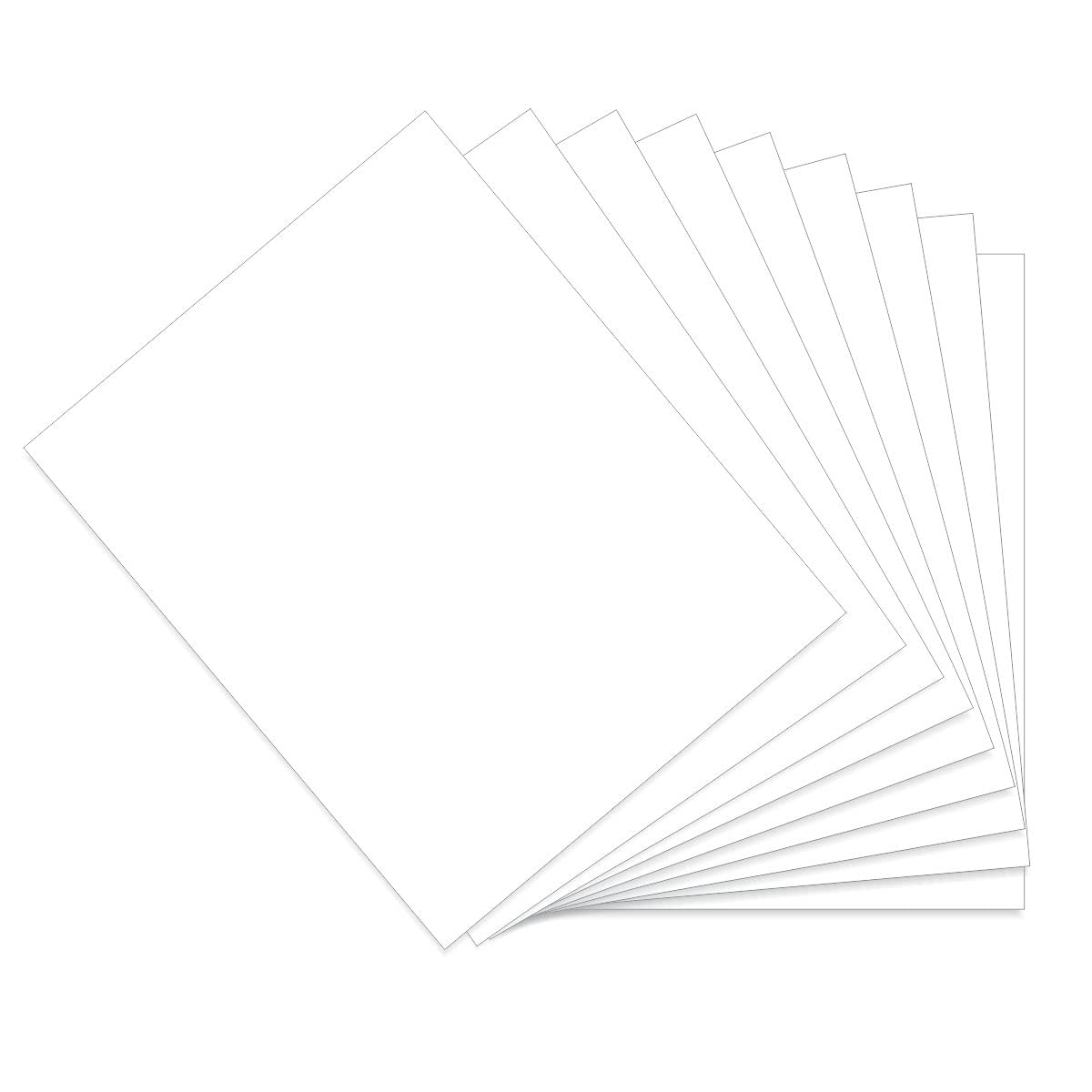 LITKO 8x10-inch Polystyrene Flexible Craft Sheets | Plasticard | Styrene Plastic Sheets | Modeling | Crafting | Scratch Building