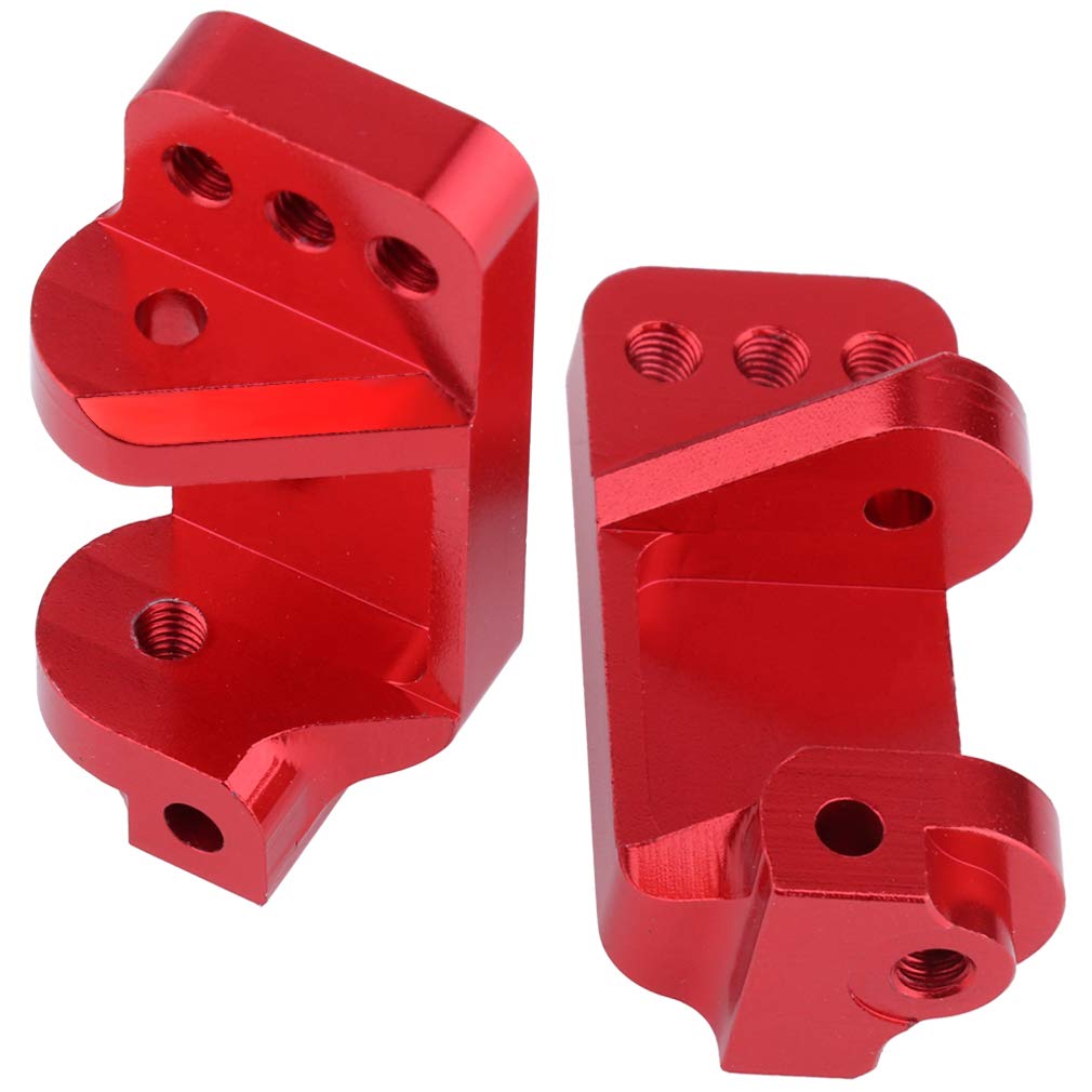 HobbyPark Aluminum Alloy Caster Blocks for RC 1/10 Traxxas 2WD Slash, Stampede, Rustler, Nitro Slash, Replacement of Part 3632 (