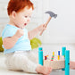 OUJILA Wooden Baby Workbench Pounding Hammer Toy for Toddlers,STEM Educational Preschool Learning Toys for Kids