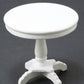 Classics By Handley Dollhouse Miniature Round End Table (White)