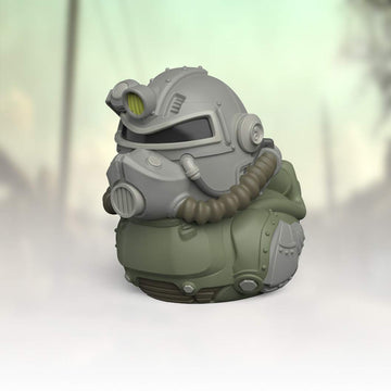 Tubbz Boxed Edition T-51 Collectable Vinyl Rubber Duck Figure - Official Fallout Merchandise - Thriller Tv & Video Games