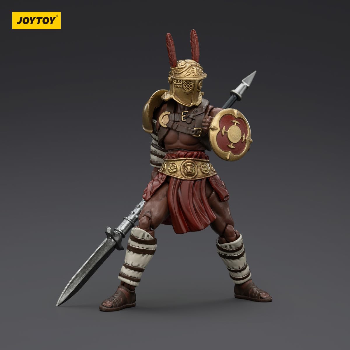 malt-inspiredISE JOYTOY 1/18 Action Figures - Strife Roman Gladiator Hoplomachus - 4 Classic Character Collectible Age 15 and Above