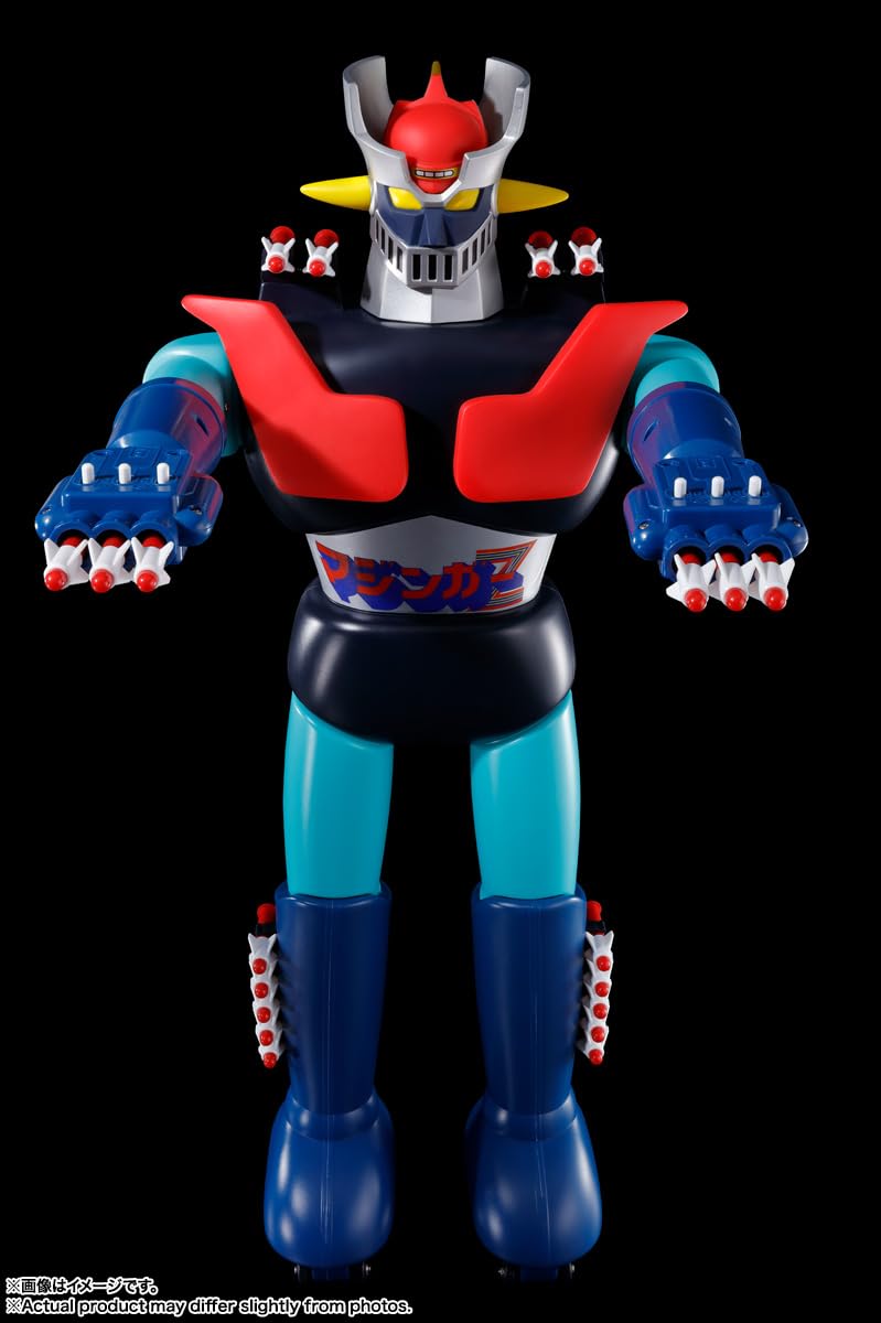 TAMASHII NATIONS Mazinger Z Jumbo Machineder Action Figure, 23.6 inches, Metal, Model BAS66191, Color: Jumbo Machineder Mazinger Z