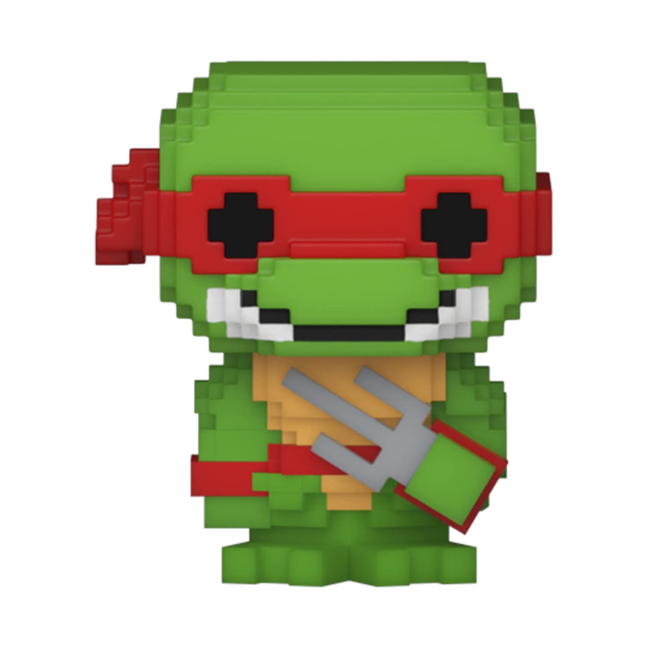 Funko Bitty POP! Teenage Mutant Ninja Turtles (TMNT) - Shredder, 4-Pack - 8-Bit Raphael, 8-Bit Donatello, 8-Bit Leonardo and A S