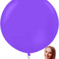 LUDALY Jumbo 36 Inch Giant Latex Balloons for Photo Shoot, Wedding, Baby Shower, Birthday Party and Event Decoration (Purple)