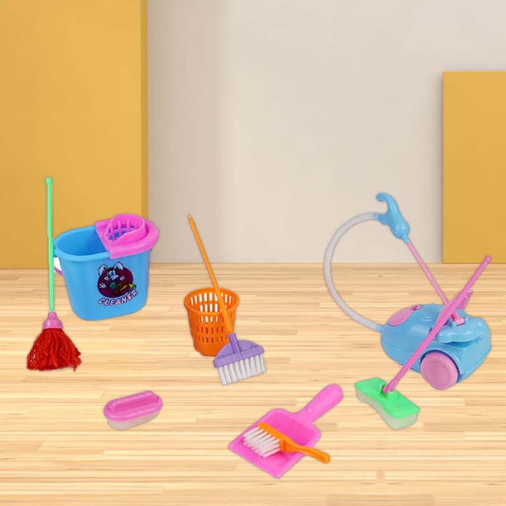 ATORSE 9Pcs Cleaning Set Pretend Play Housework Kit Educational Toys|Toys & Hobbies | Preschool Toys & Pretend Play | Other Pres