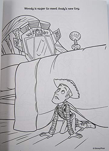 Toy Story 4 Gigantic 224 Page Coloring Book - 7.75 x 10.75 Inches