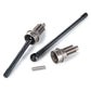 Que-T Front CVD Axle Shaft Set Portal Drive Input Gear for 1/10 RC TRX-4