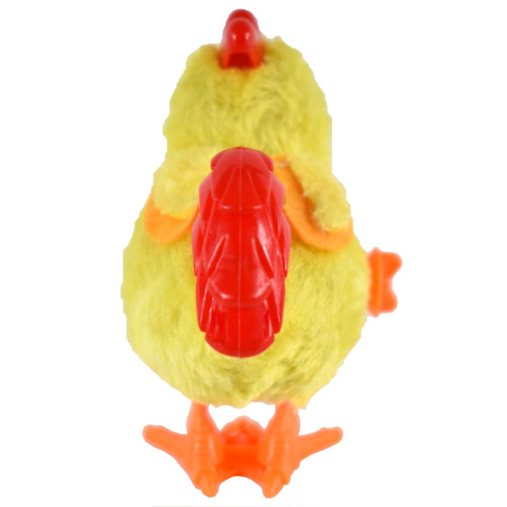 Novelty Giant Www.Noveltygiant.Com Wind Up Jumping Yellow Rooster Chicken Easter Egg