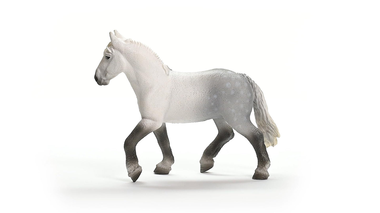Schleich Farm World New 2024 Farm Animal Toy Percheron Mare Figurine