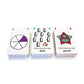 Junior Learning Fraction Flashcards, Multi