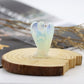 Ouubuuy Opalite Crystal Angel Figurines Statues Natural Gemstone Carved Pocket Guardian Angel 1.5 inch for Healing Reiki Spiritu