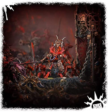Games Workshop Warhammer Aos & 40K - Daemons Of Khorne Bloodmaster, Herald Of Khorne