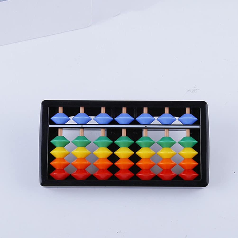 Toyvian 2PCS Plastic Abacus Soroban Calculator Plastic Abacus Math Learning Educational Toys for Children Calculation