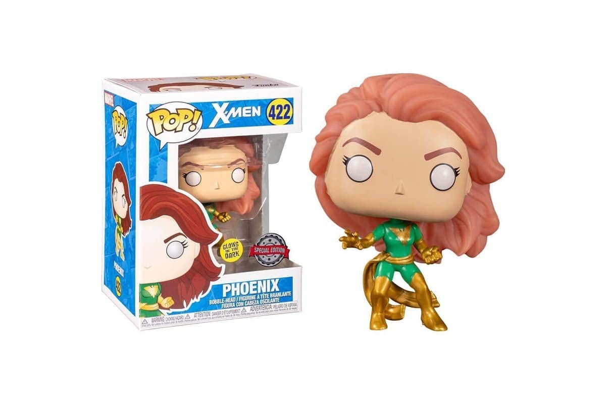 Funko Pop! X Men Phoenix Green Glow-In-The-Dark Pop! Vinyl Figure - Exclusive