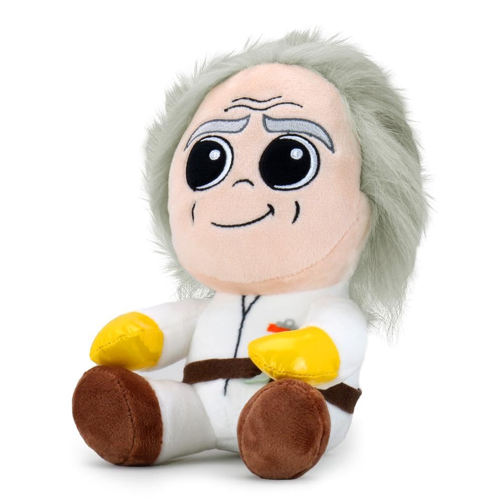 Kidrobot Back To The Future Doc Brown 8 Inch Phunny Plush
