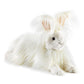 Folkmanis Angora Rabbit Hand Puppet, White