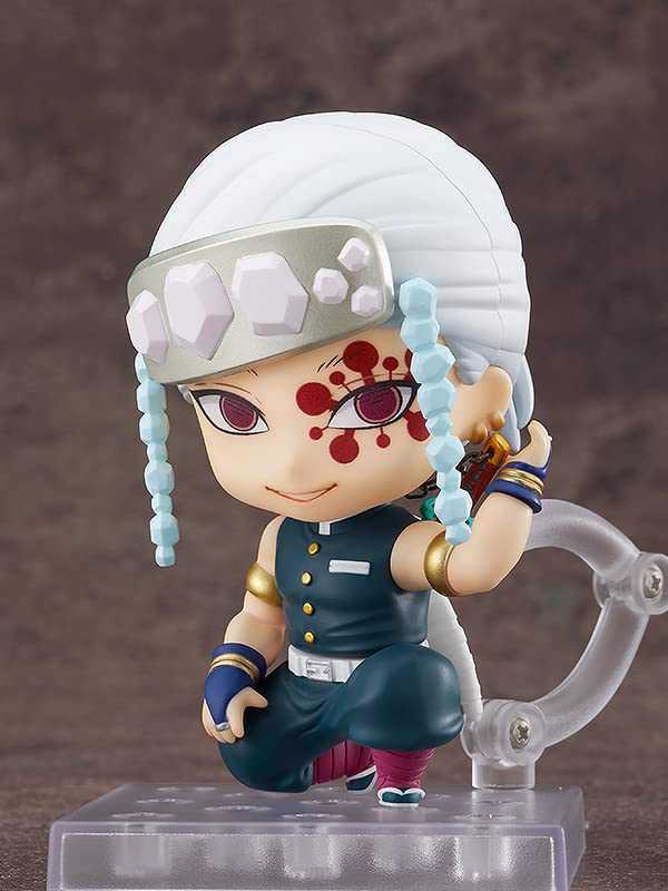 Good Smile Demon Slayer: Kimetsu No Yaiba: Tengen Uzui Nendoroid Action Figure, Multicolor