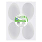 Floracraft Styrofoam Egg, 3-1/6 X 2-5/16 Inches, White, Pack Of 4