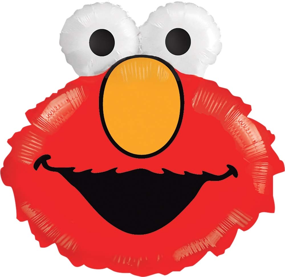Elmo Sesame Street #2 2nd Second Birthday Party Supply Balloon Mylar Latex Set by Anagram