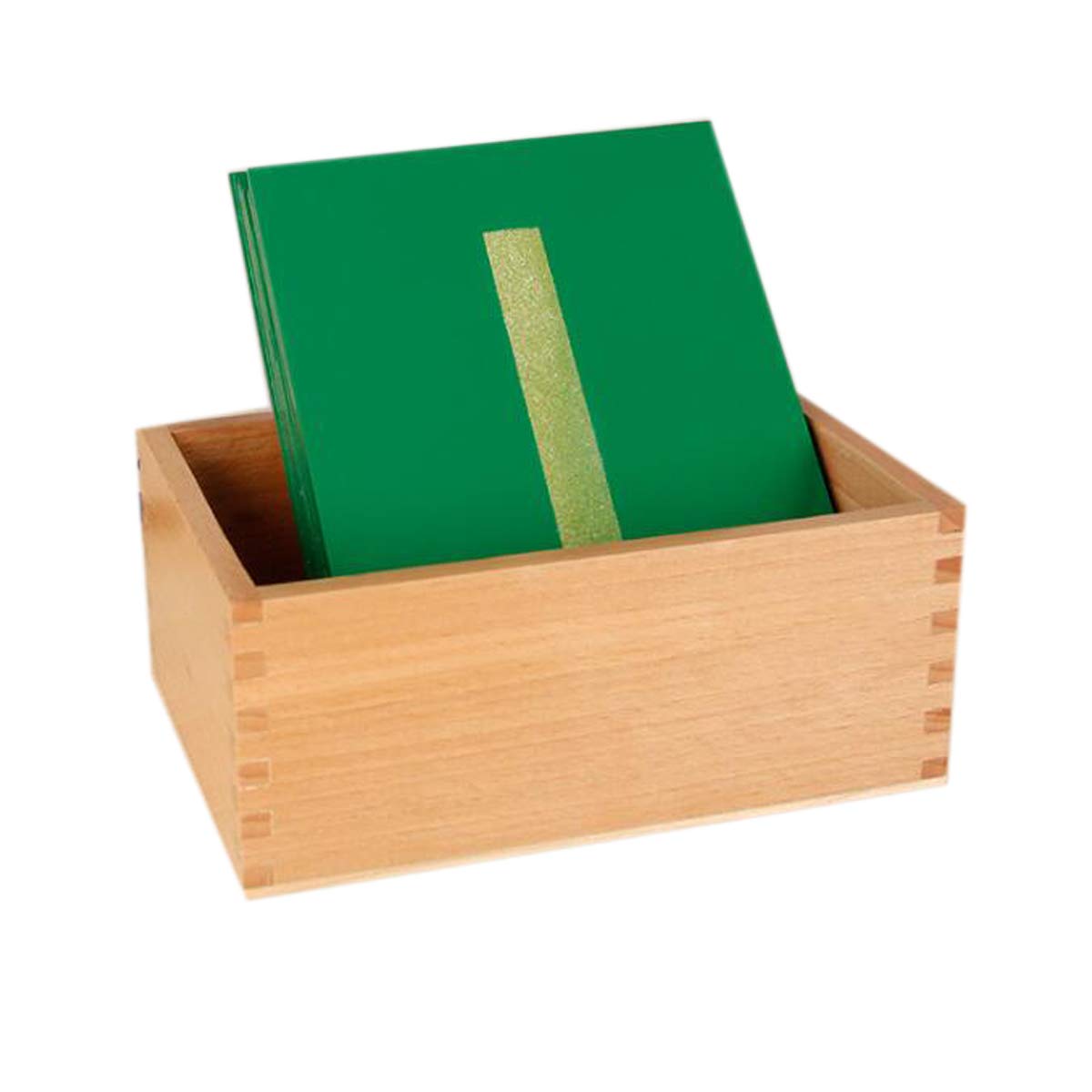 New Sky Enterprises Montessori Sandpaper Numbers Math Material Wooden Card With Container Box For Toddler Kids Early Development