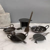 Zishta Iron Miniature Cooking Set  Small | Miniature Kitchen Cooking Set for Kids Toys |Mini Kitchen Set|Mini Iron Real Cookin