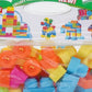 Resvi Building Blocks Set 80 Pieces For Kids | Educational Construction Learning Toy | Creative Building Playset 3+ Years | Inst